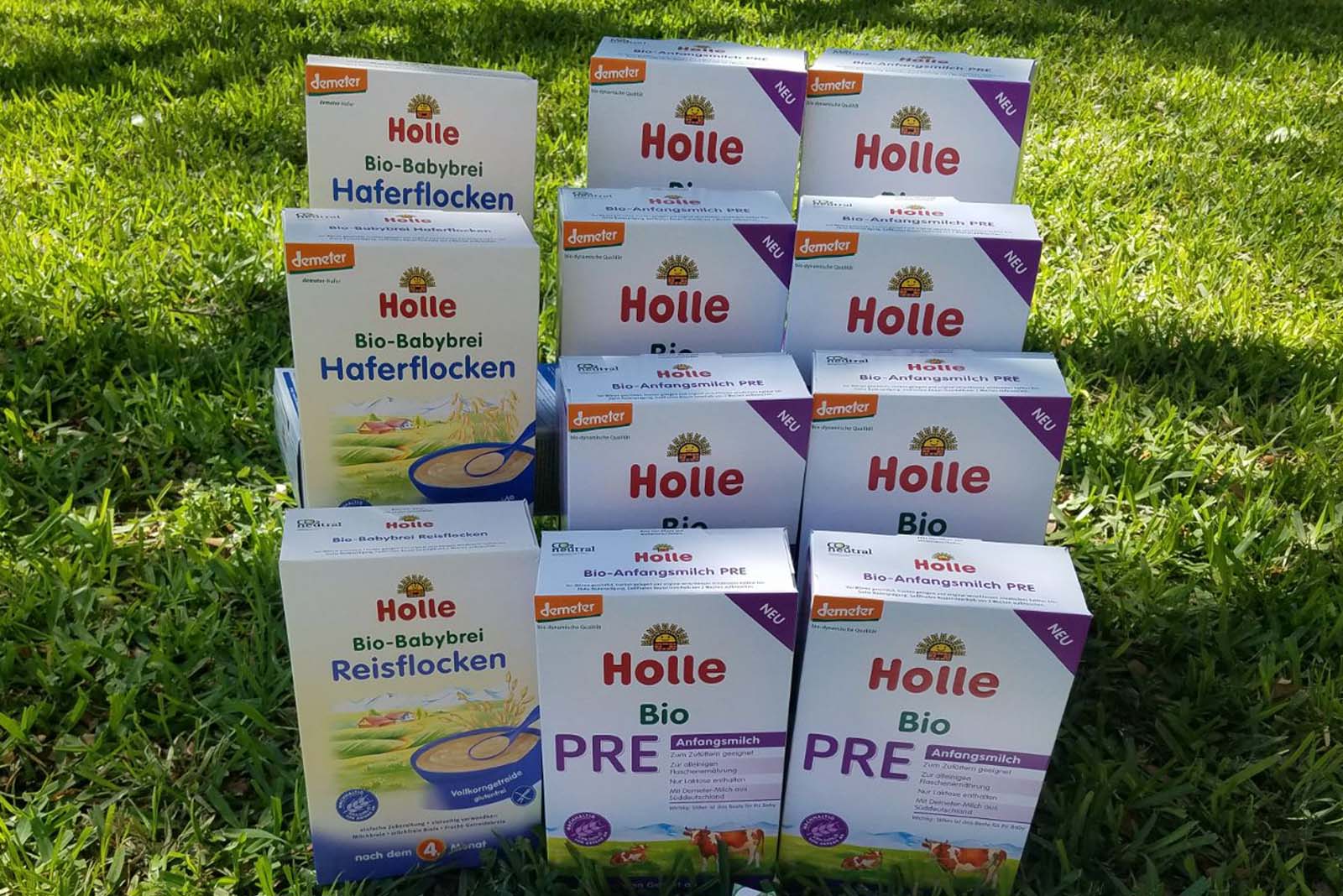 Holle formula and cereals USA