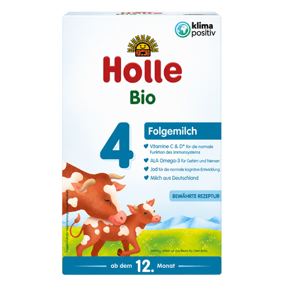 Holle Bio Stage 4 Organic Toddler Formula front packaging