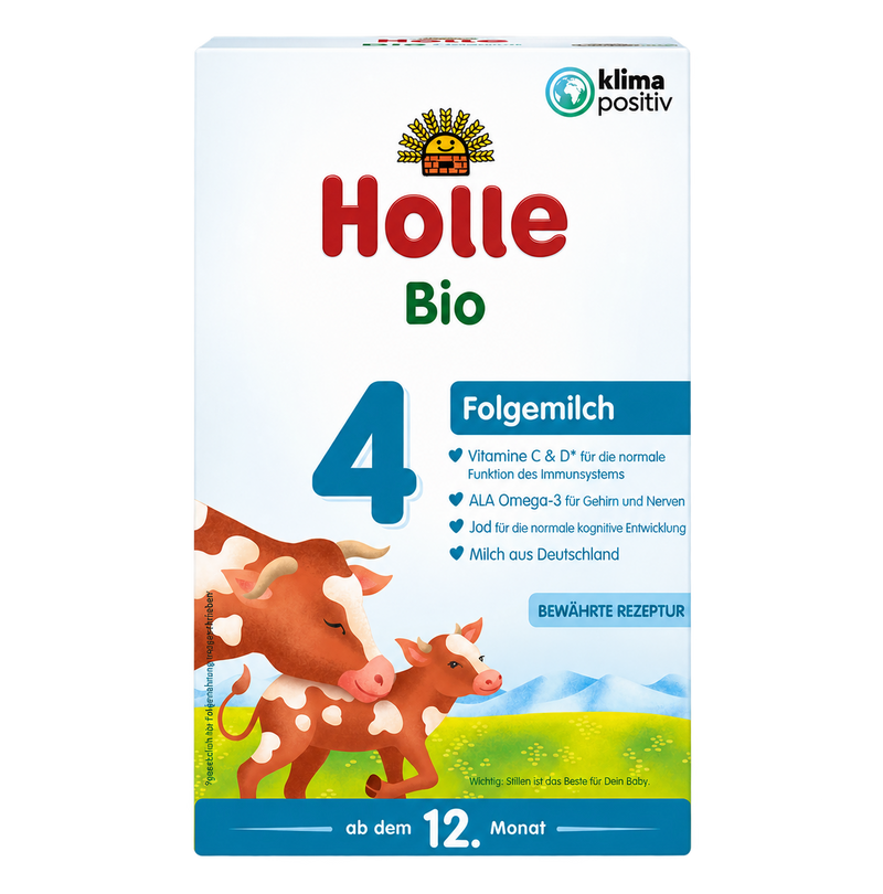 Holle Bio Stage 4 Organic Toddler Formula front packaging