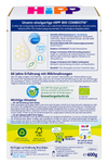 HiPP Combiotic Stage 2 No Starch Follow-On Formula back label and nutrition information