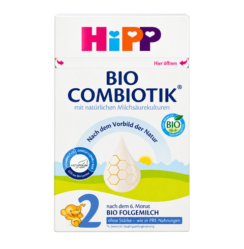 HiPP Combiotic Stage 2 No Starch Follow-On Formula front packaging