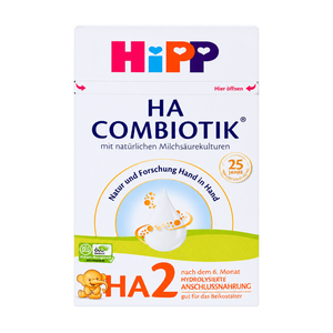 HiPP HA Combiotic Stage 2 Formula front packaging