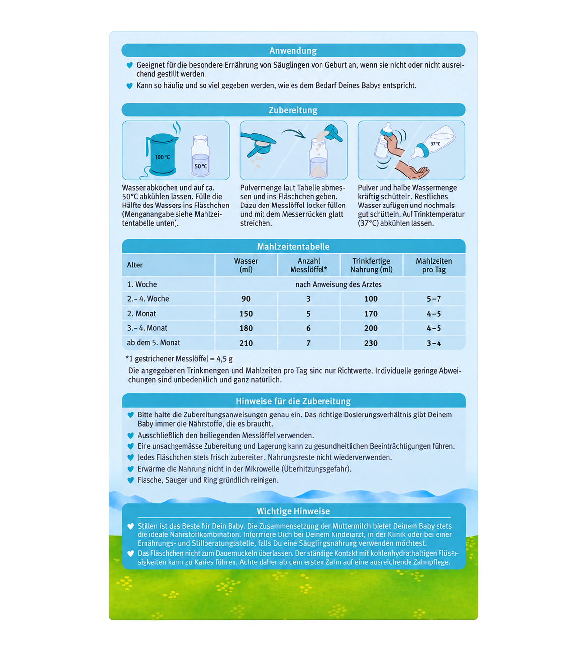 Holle Bio Stage 1 Organic Infant Formula packaging information view 2