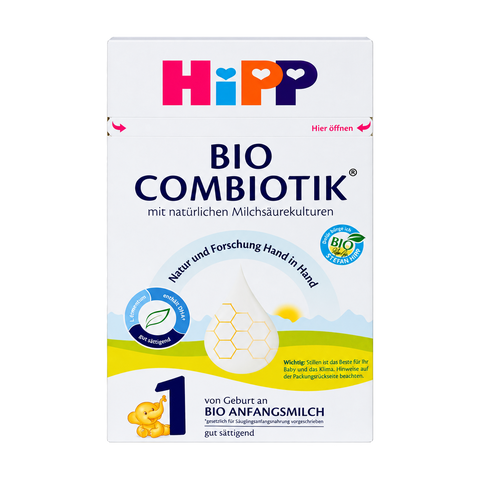 HiPP Combiotic Stage 1 Organic Infant Formula front packaging