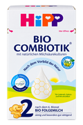 HiPP Combiotic Stage 2 Organic Follow-On Formula front packaging