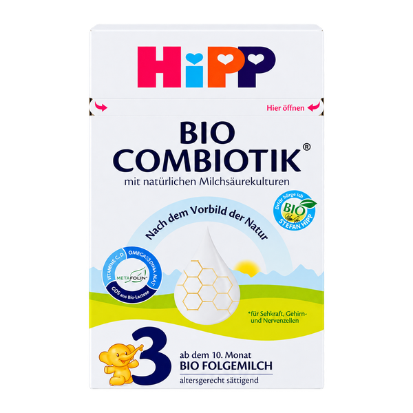 HiPP Combiotic Stage 3 Organic Follow-On Formula front packaging