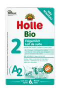 Holle A2 Stage 2 Organic Follow-On Formula front packaging