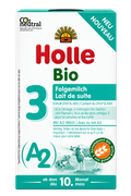 Holle A2 Stage 3 Organic Follow-On Formula front packaging