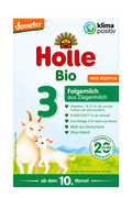 Holle Goat Stage 3 Organic Toddler Formula product packaging
