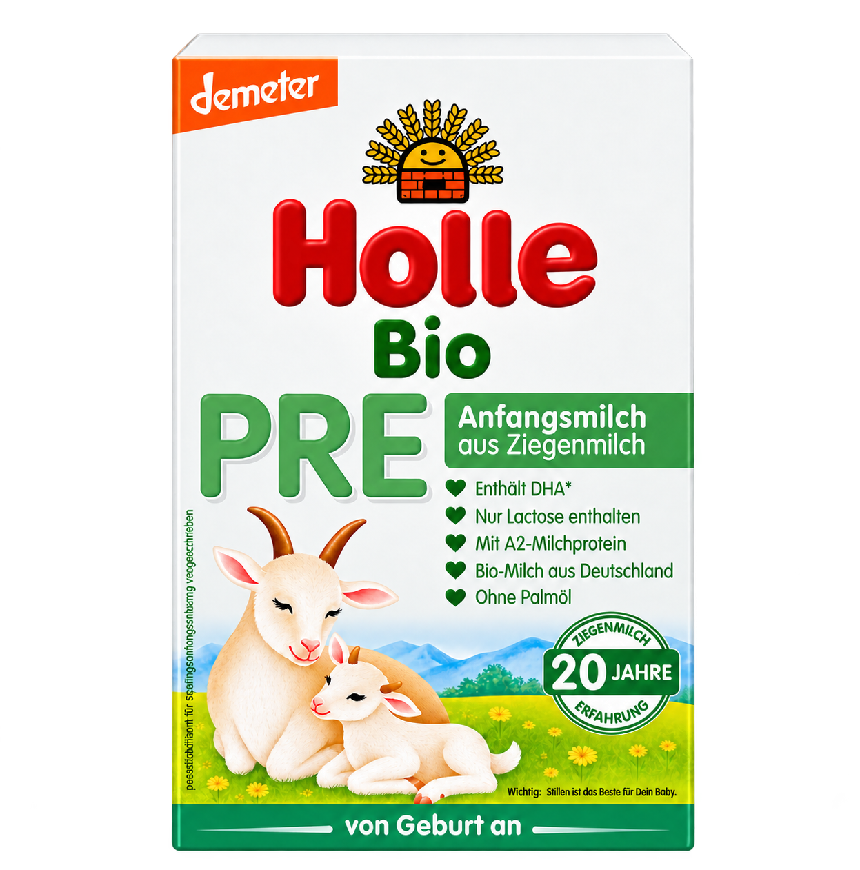 Holle Goat Stage PRE Organic Infant Formula