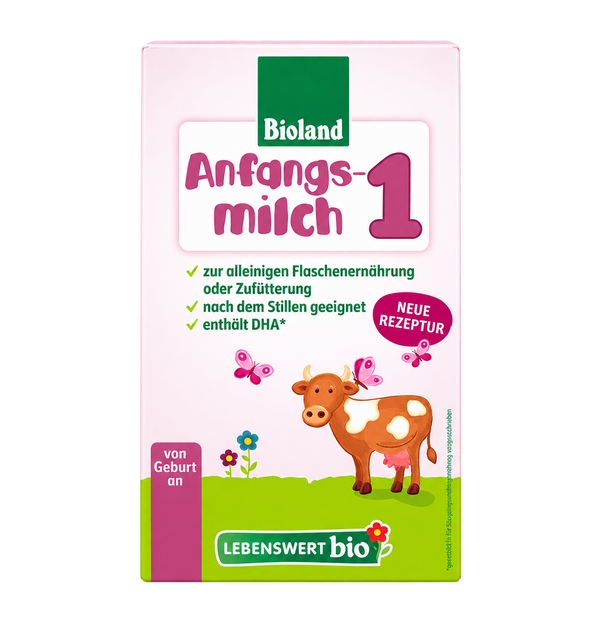 Lebenswert Bio Stage 1 Organic Infant Formula front packaging