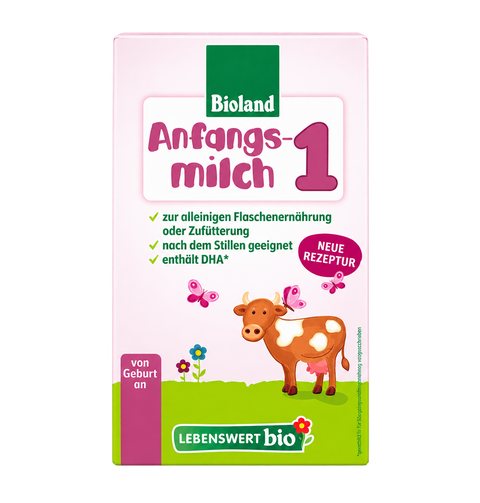 Lebenswert Bio Stage 1 Organic Infant Formula front packaging