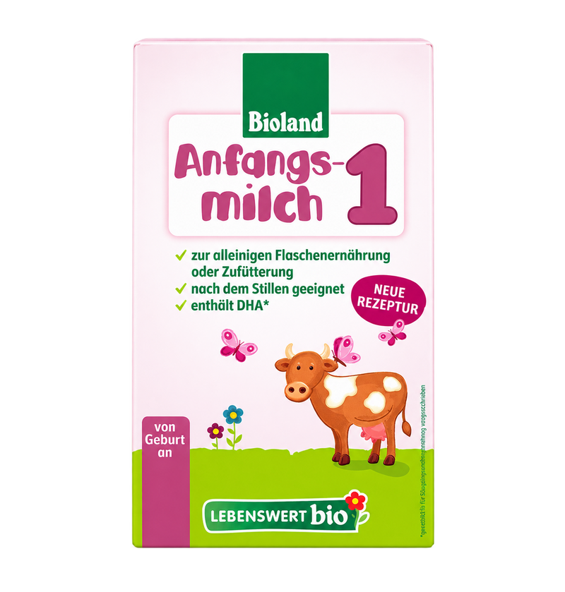 Lebenswert Bio Stage 1 Organic Infant Formula front packaging